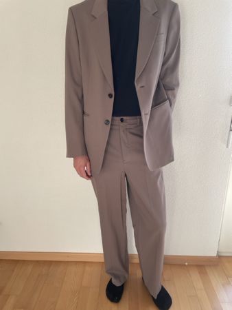 Anzug in Mauve