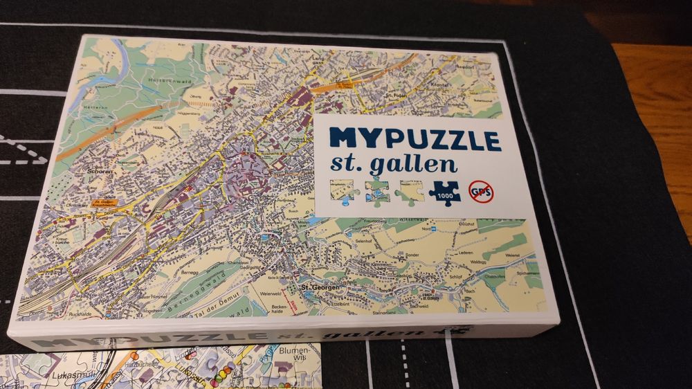 Helvetiq Mypuzzle Lyon – 1000 Teile Puzzle, 68 X 48 Cm