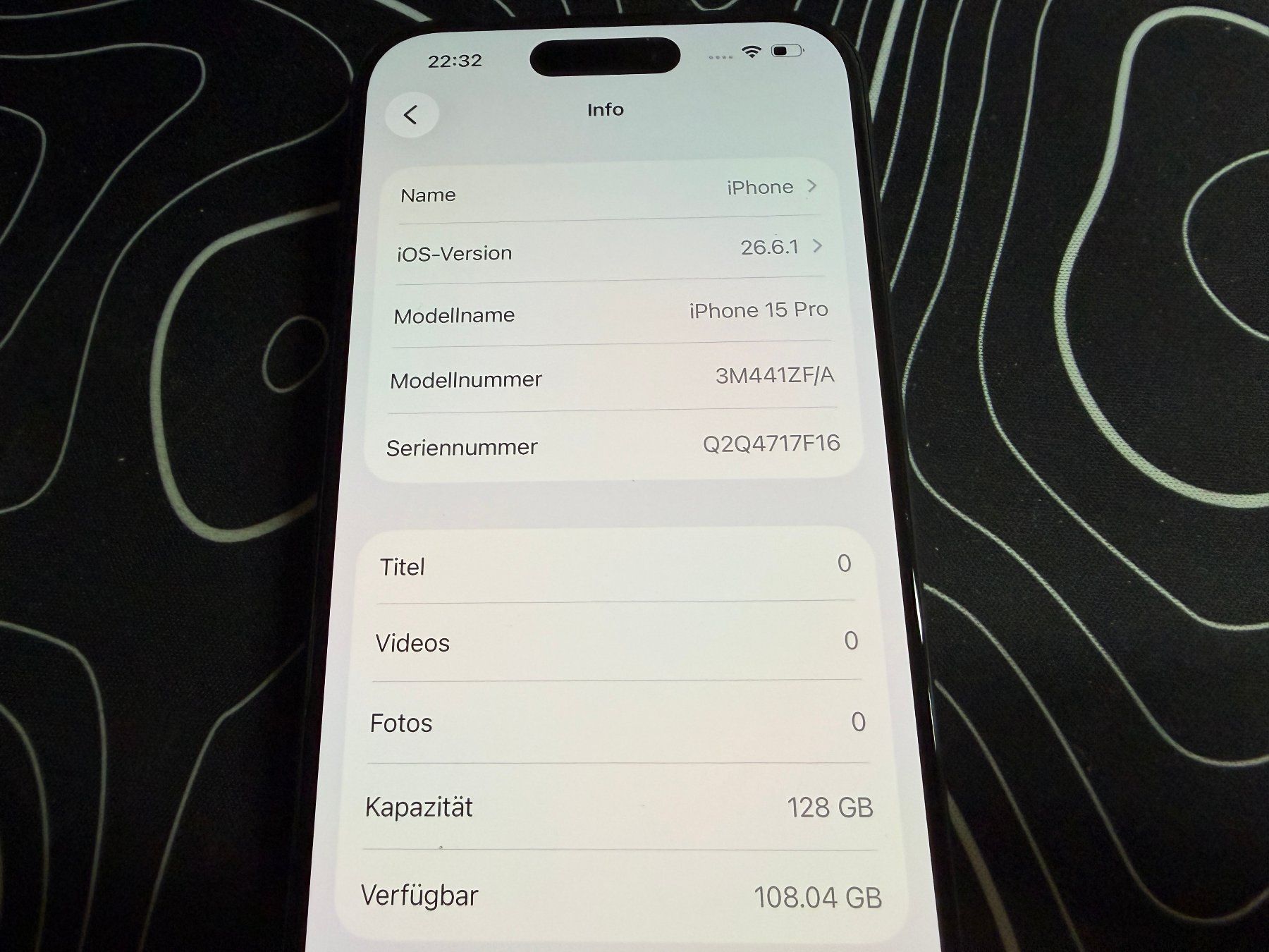 Apple Portables: Iphone 15 Pro 128Gb#70 – D'occasion à Au SG par bah_6f5w 6