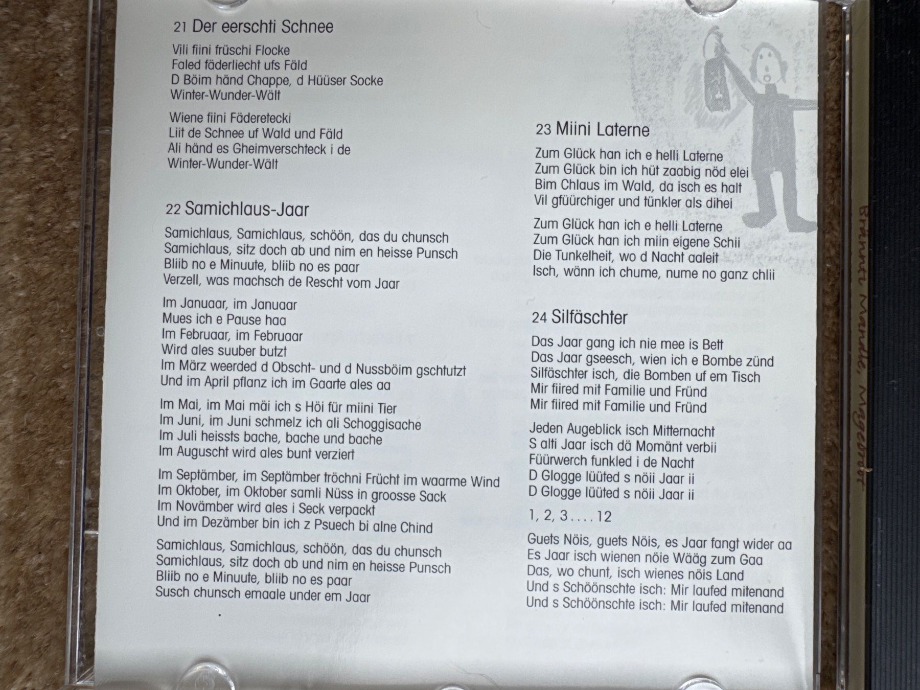 CDs: CD - Brännti Mandle, Magebroot - Andrew Bond – Gebraucht aus Aarau von Kilauea 3
