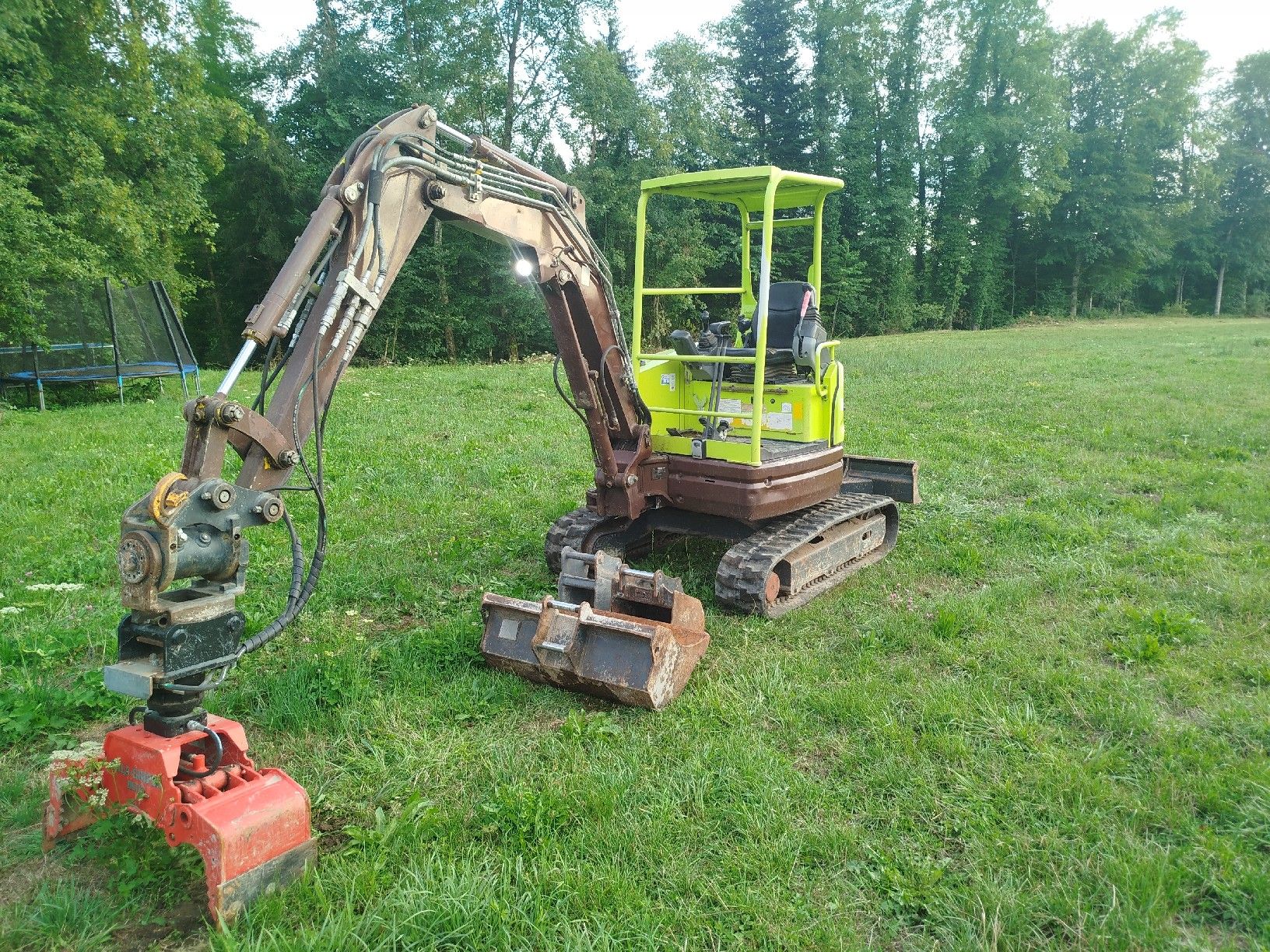 Excavateurs: 2.5t menzi Bagger – D'occasion à Lippoldswilen par bischounterwegs 8