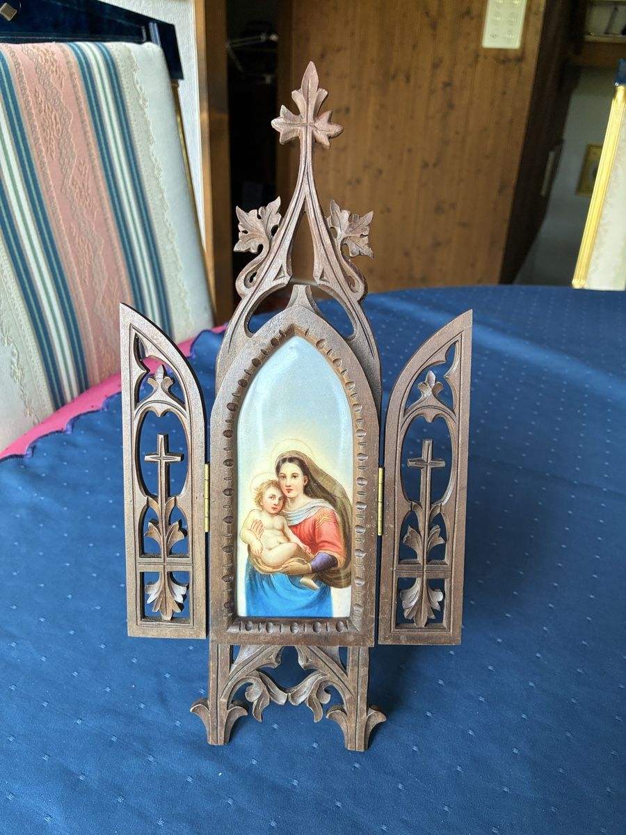 Posters & Illustrations: Alter Reisealtar/Hausaltar – D'occasion à Dornach par Rosengarten