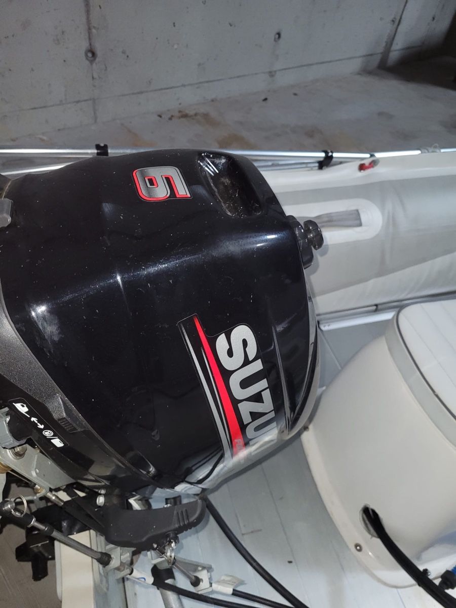 Barche: Schlauchboot Motorboot Schiff mit Benzin Motor  – Usato da Ermensee venduto da fazer81 3