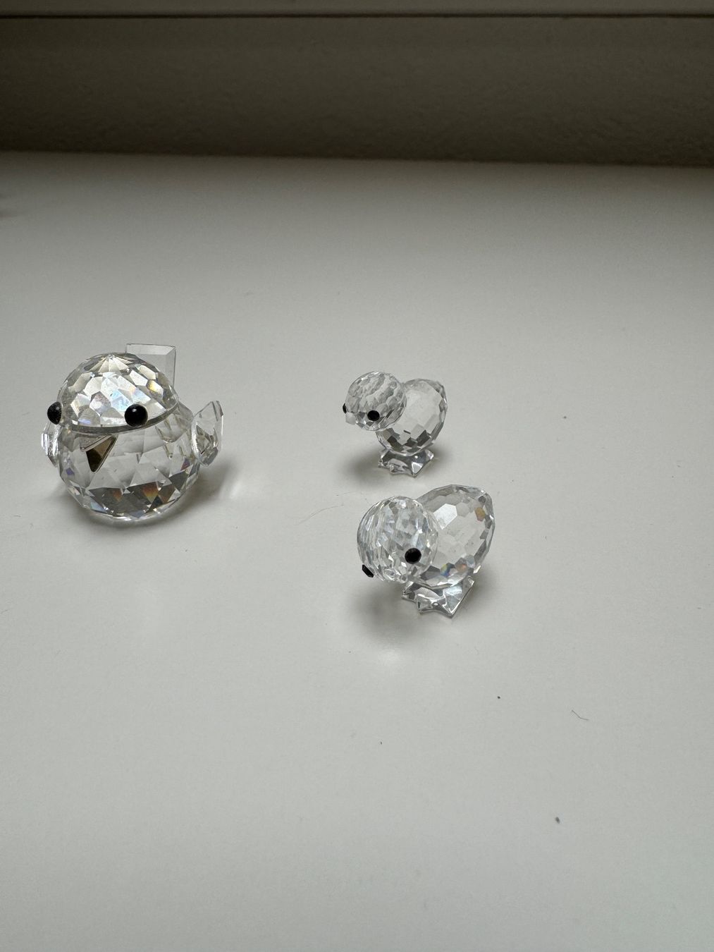 Swarovski Statuette: Swarovski Entenfamilie – Usato da Beinwil (Freiamt) venduto da Zpower 1