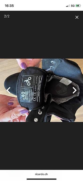 Herrenschuhe: Motorradschuhe Gr. 40 – Gebraucht aus Luzern von Leelii 1