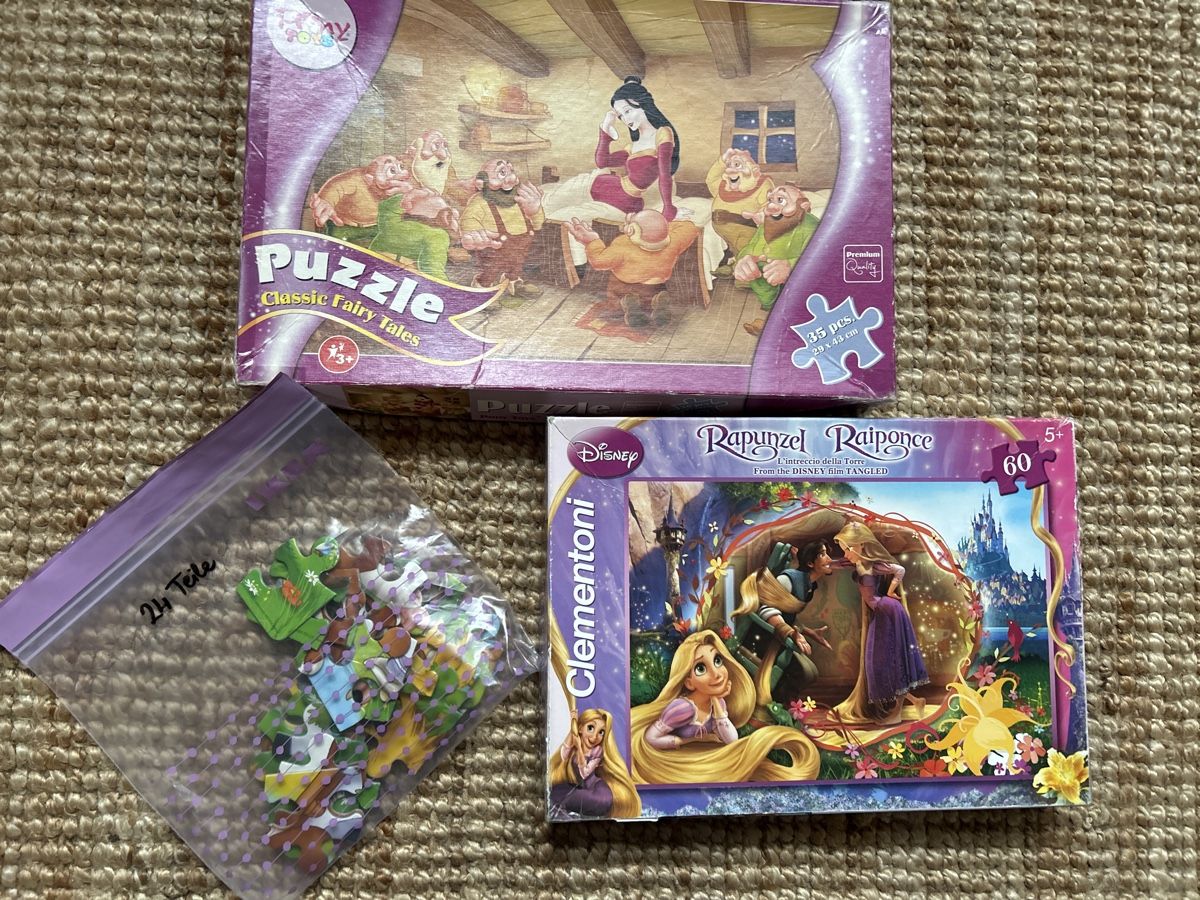 Puzzle: Puzzle-Spass für Kinder: 3 Puzzles – Usato da Dottikon venduto da cimar