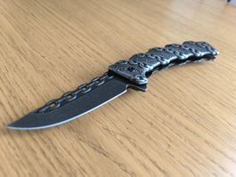 Stylisches Klappmesser mit Kettengriff – Sammlerstück, Gesch