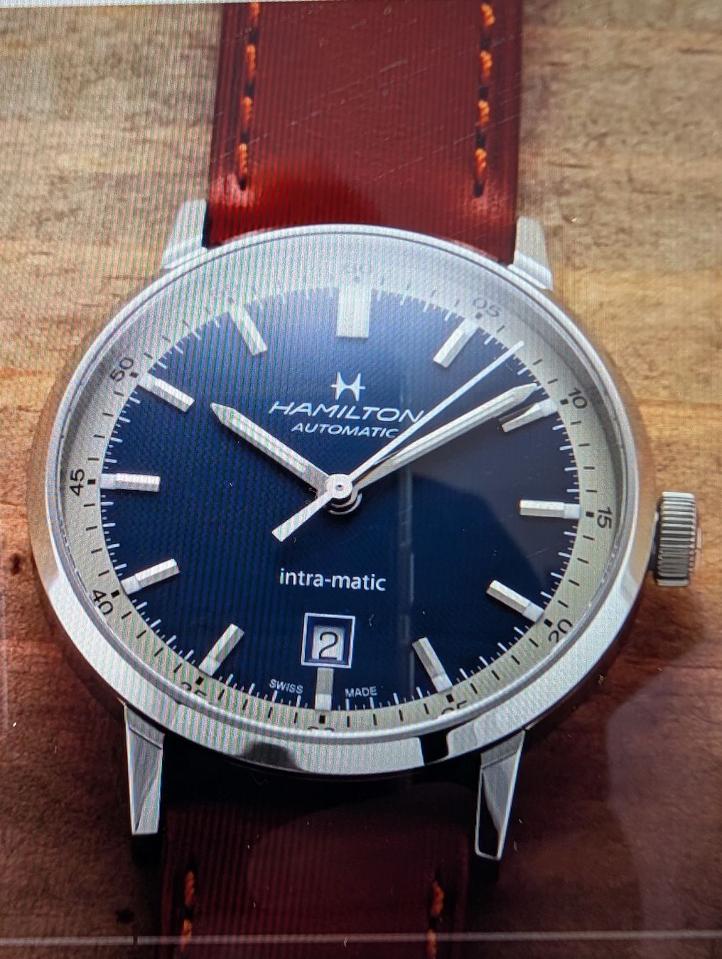 Hamilton Orologi: HAMILTON American Classic Intramatic Auto. FABRIKNEU. – Nuovo e nell'imballaggio originale da Aarau venduto da 60sekunde 1