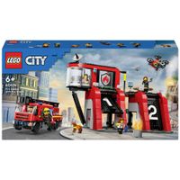LEGO 60414 City Feuerwehrstation mit Drehleiterfahrzeug
