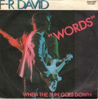 F-R David  --  Words  Single7