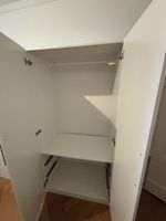 Wardrobe white 2-door good condition, until 7 August
