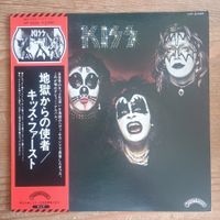 Kiss ‎– Kiss LP JAPAN-1976 REISSUE VG+++/VG(+)
