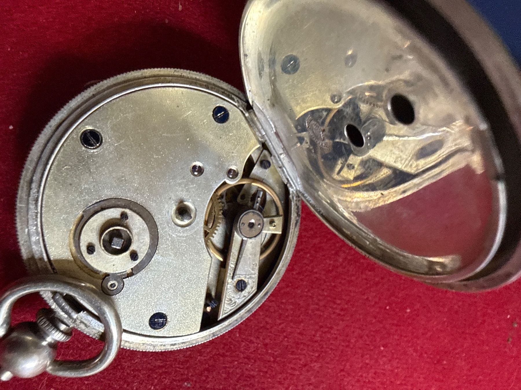 Uhren: Antike Taschenuhr echt Silber 47 mm – Gebraucht aus Pfeffingen von Allhandelklgwatches 4