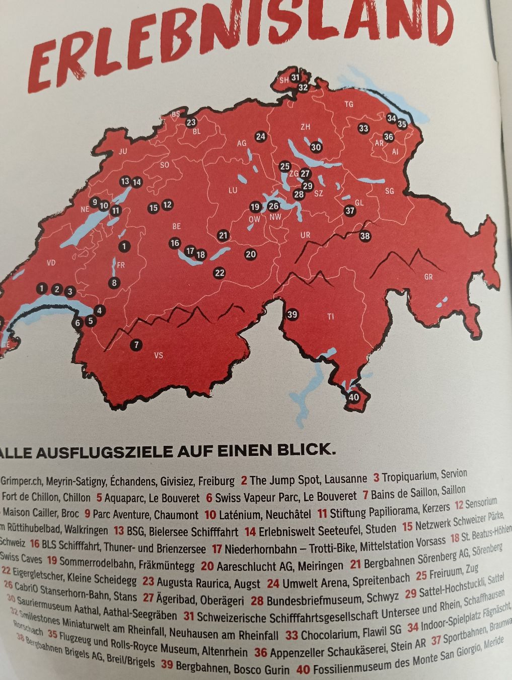 Buoni: Coop 40 Erlebnisbons Schweiz – Usato da Arnegg venduto da Gesi1 1