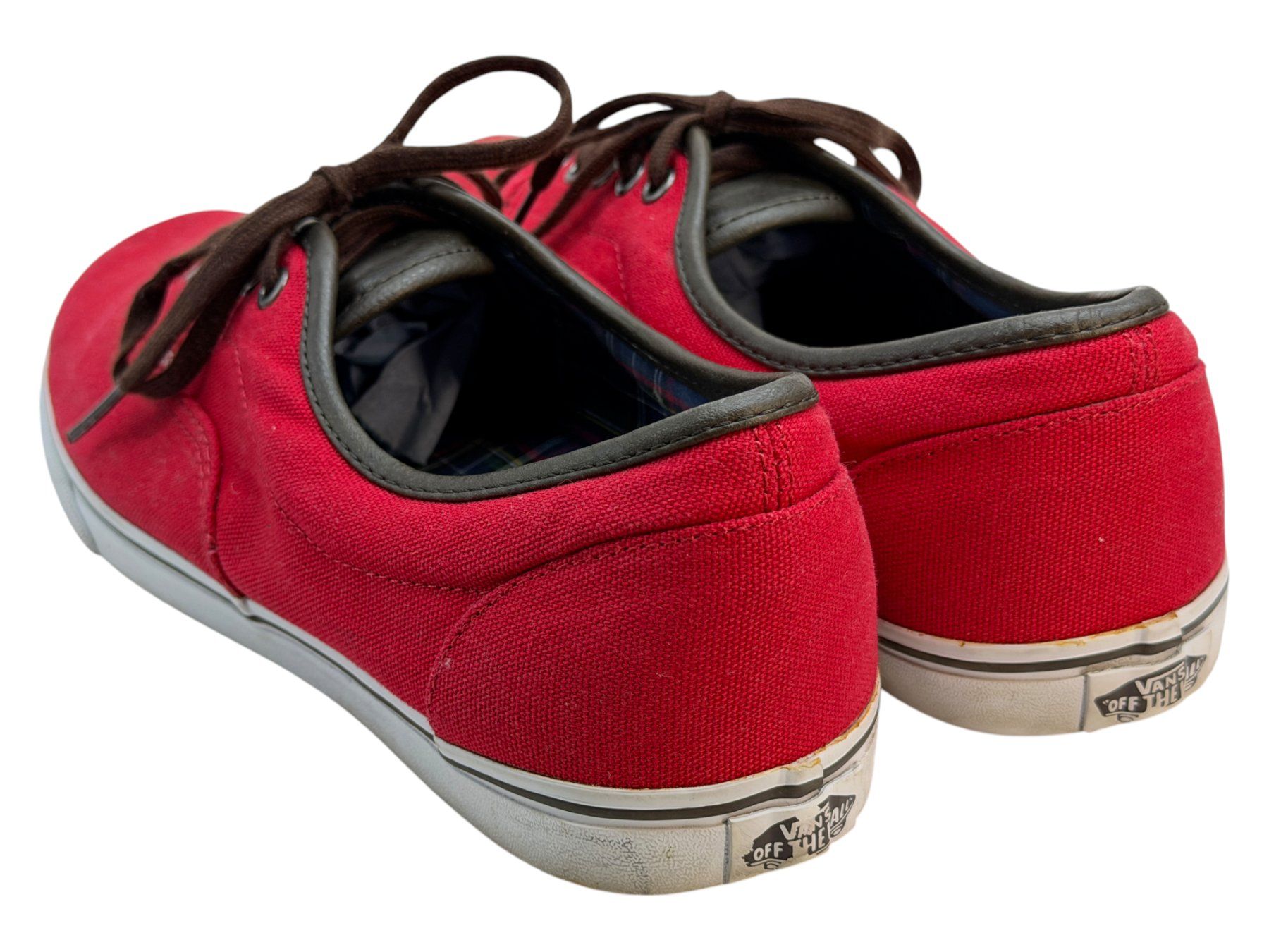 Vans Scarpe da uomo: Baskets Vans tissue rouge. Pointure 45 – Usato da Cossonay-Ville venduto da PatineDuTemps 4