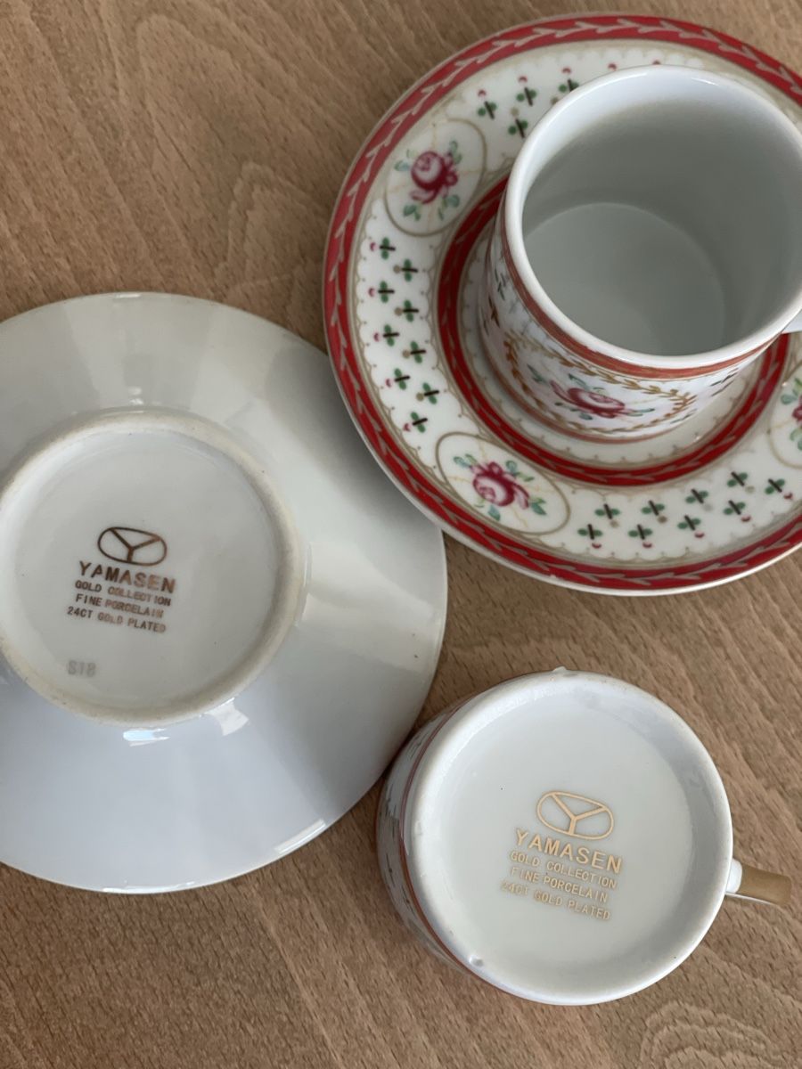 Tazze: Zwei Espressotassen & Unterteller – Usato da Herisau venduto da Daisy8613 2