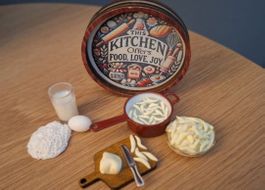 Puppenhaus Spätzli Koch Set