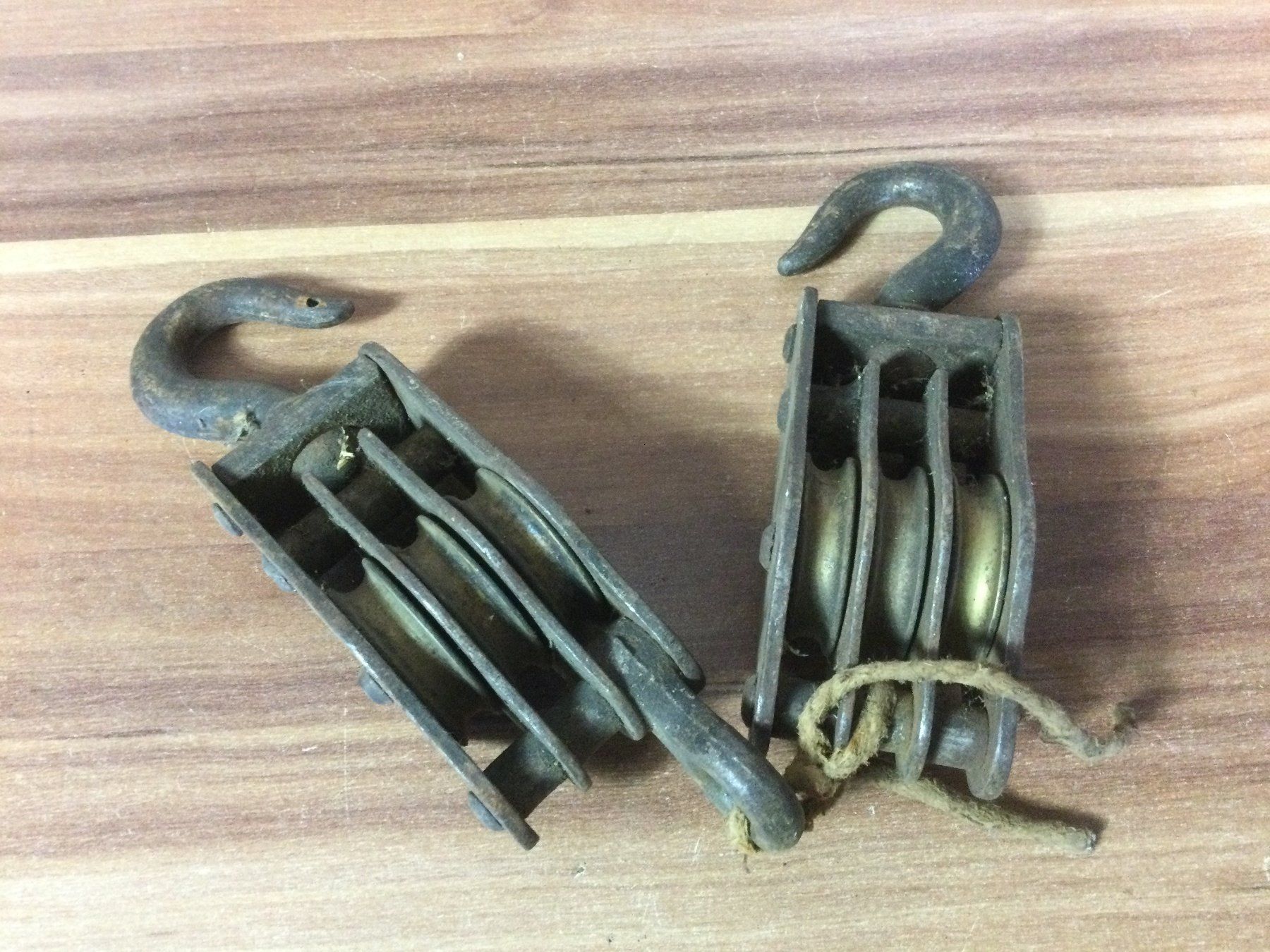 Attrezzi da lavoro: Gebrauchte kleinere Flaschenzug Rollen – Usato da Wangen SZ venduto da kuriosum12