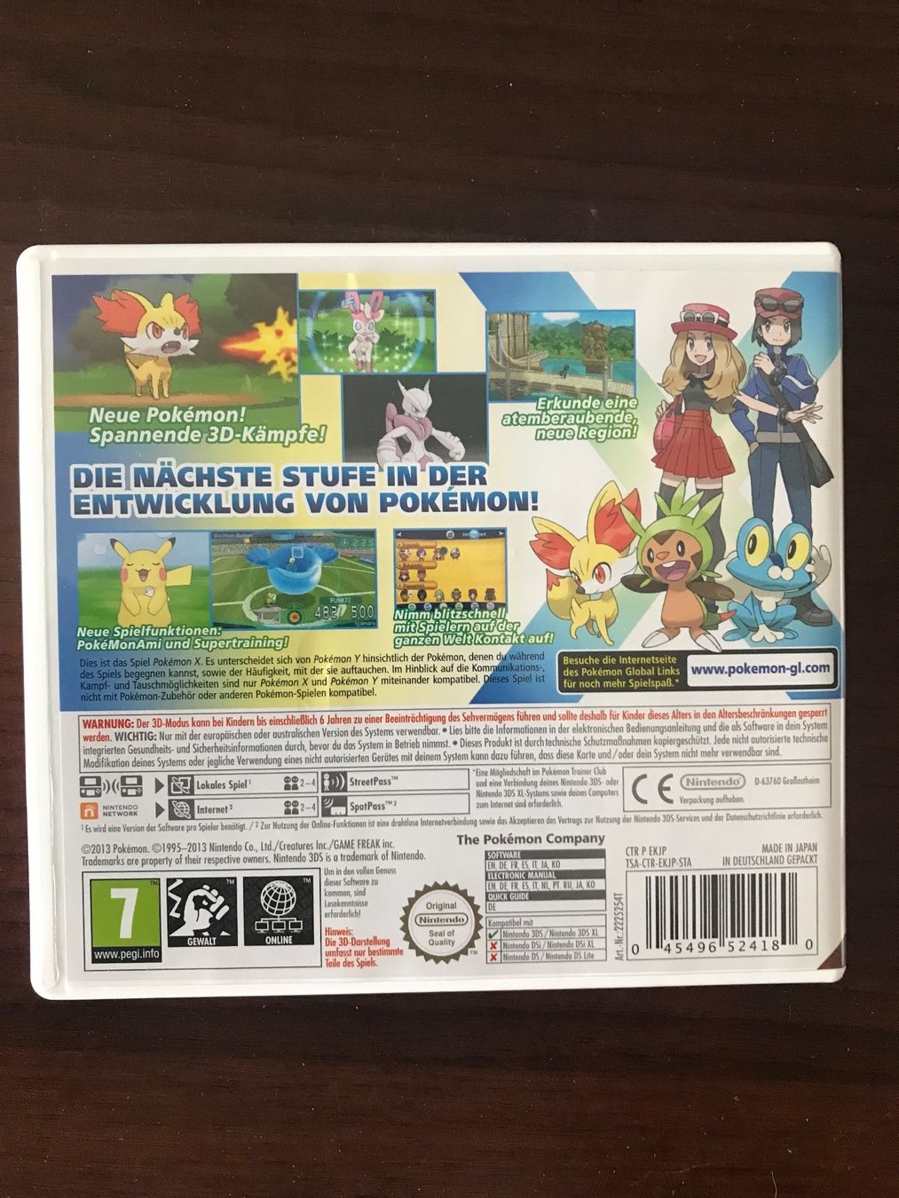 Pokémon Spiele: Nintendo 3DS Pokemon X – Gebraucht aus Châtel-St-Denis von  1