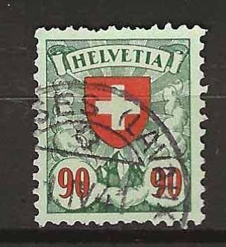 Tutti i francobolli: CH163y - Ecusson 163y obl. – Usato da Trélex venduto da Phil_Albert