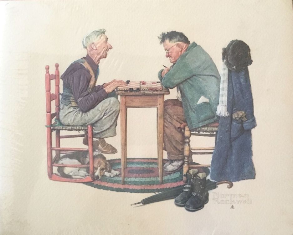 Foto & Immagini: Norman Rockwell Drucke (2er Set) – Usato da Schlieren venduto da Jeajet 1