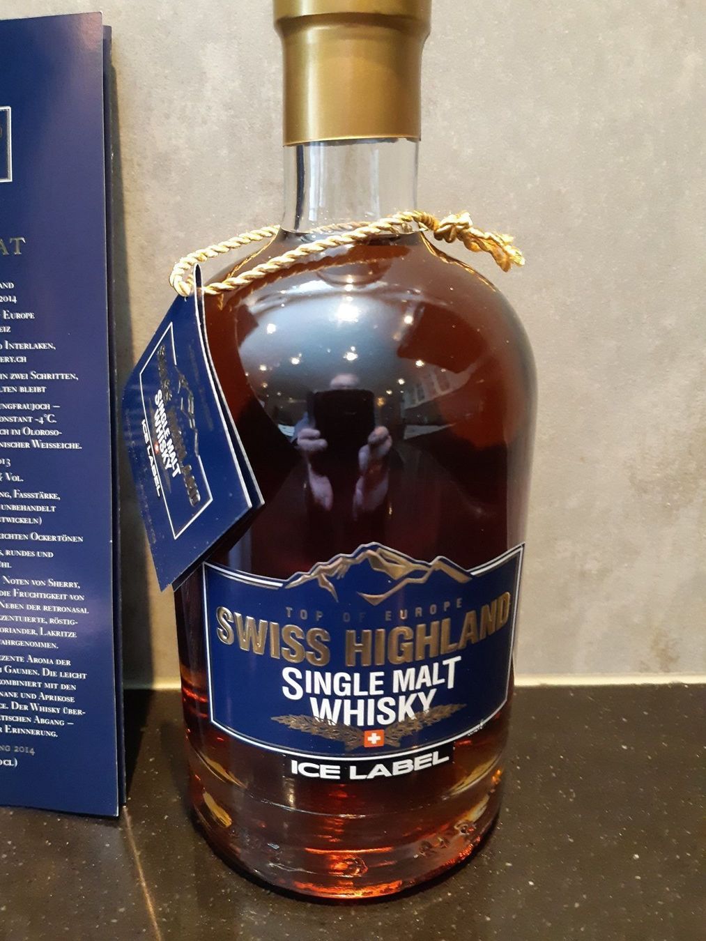 Bevande alcoliche: Swiss Highland "Ice label" 2014 Limit. – Usato da Grindelwald venduto da carro5 1