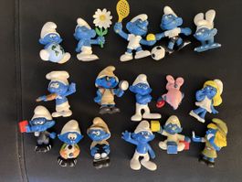 Schlümpfe Figuren Set 16 Stück - Rarität! 