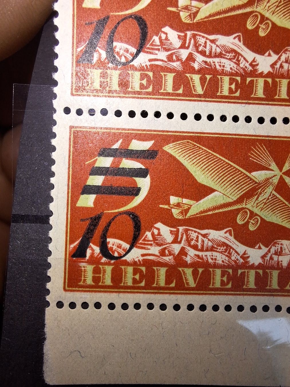 Tutti i francobolli: Lot Flugpost Blocks Kat ca 400.- – Usato da Balgach venduto da SIMEON27 1