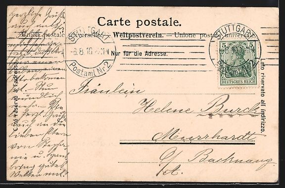 Cartoline postali: Neuchatel, Strassenbahn in der Avenue du – Usato da Berlin venduto da bartko-reher 1