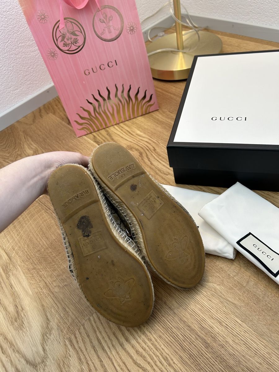 Gucci Scarpe da donna: Gucci Espadrilles mit Bienenmuster, Grösse 36 – Usato da Bern venduto da alena.b 5