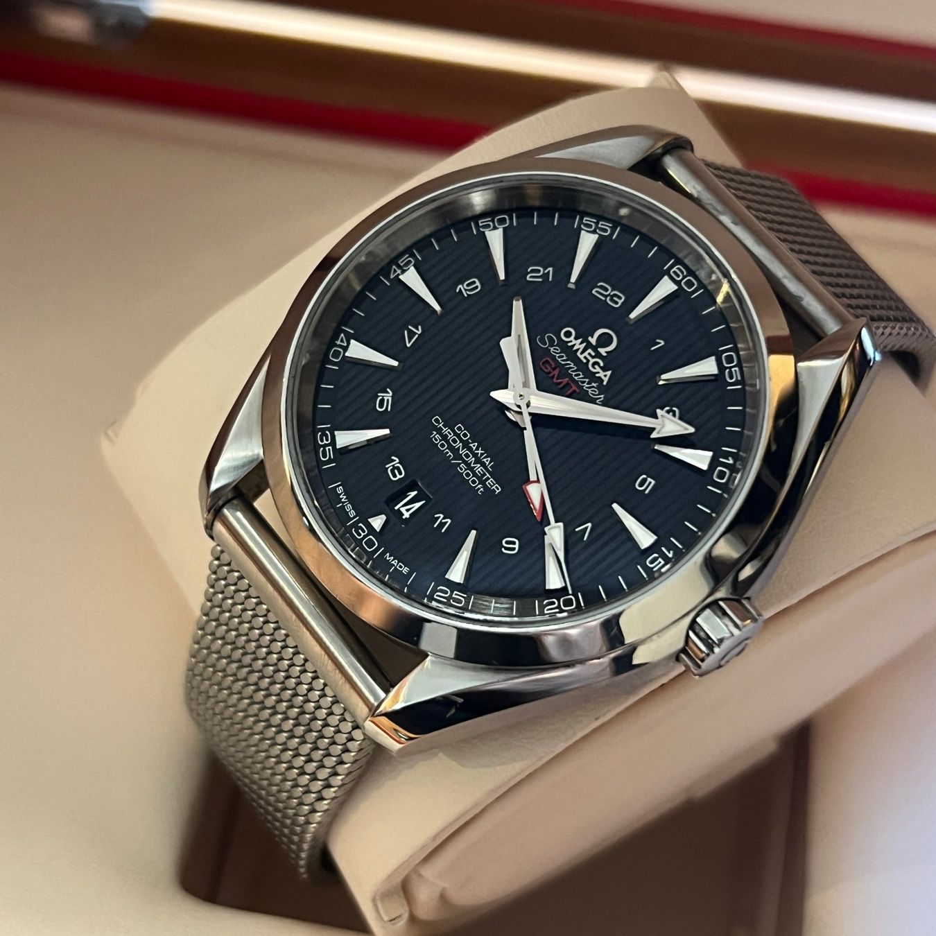 Omega Orologi: Omega Seamaster Aqua Terra Automatic GMT Date Full Set 231 – Usato da Carouge GE venduto da Watchaser 8