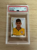 Neymar JR Panini World Cup 2014 Sticker PSA 9