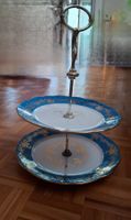 Plateau de présentation à étages vintage/Vintage-Serviertabl