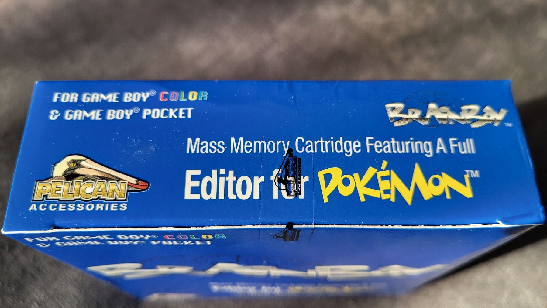 Pokémon Spiele: Pokémon ROT,BLAU,GELB Acces. Game Boy BrainBoy – Neu und originalverpackt aus Biel/Bienne von Retrohr 1