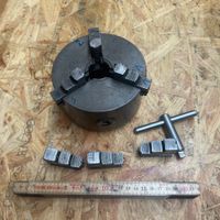 Dreibackenfutter D130 für Schaublin 90 oder 102 W20 Flansch