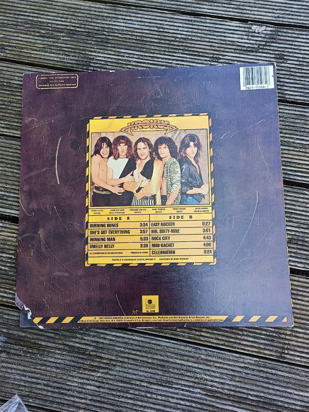 Dischi in vinile: LP Or Promotion Only / Krokus - Hardware Handsigniert ! – Usato da Brugg AG venduto da Ente015 1