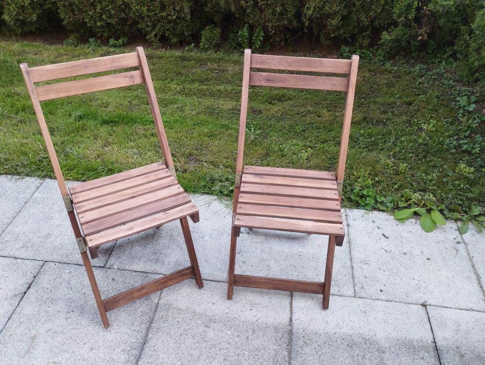 Gartenstühle von IKEA (klappbar) Kaufen auf Ricardo
