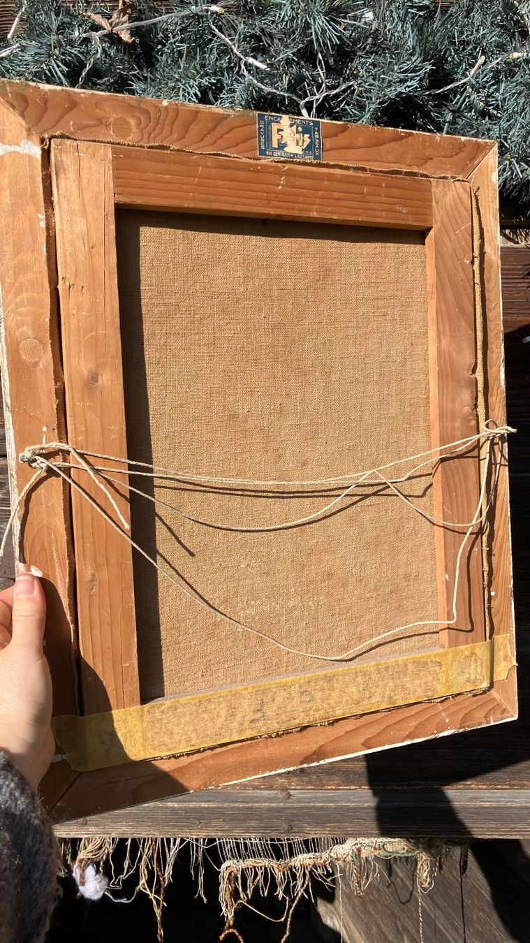 Dipinti: tableau Estavayer la tour du château – Usato da St-Cierges venduto da LeRegain 4