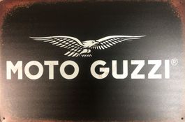 Moto Guzzi Blechschild Metallschild V11 Sport Quota Sign