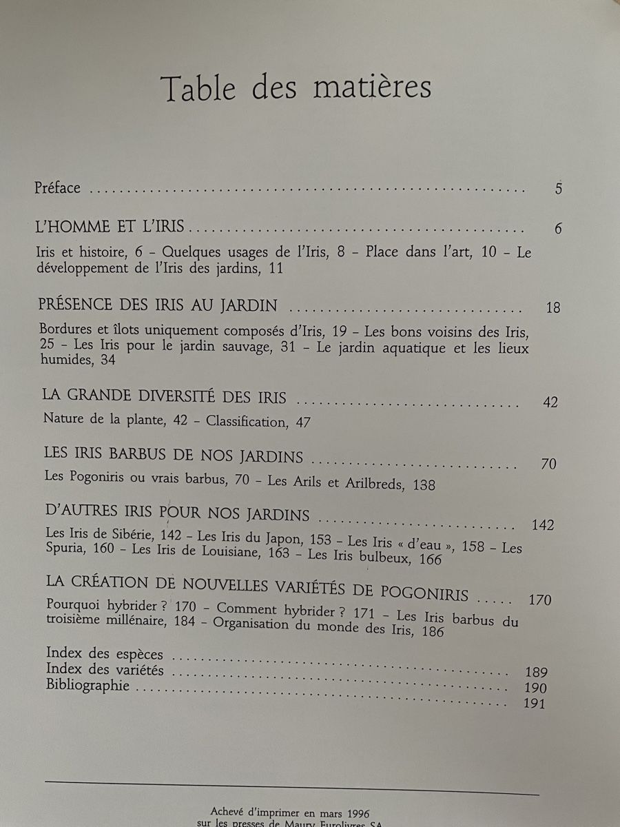 Libri: Bildband Blumen: L‘iris - une fleur royale – Usato da Brütten venduto da Snowkiwi 5
