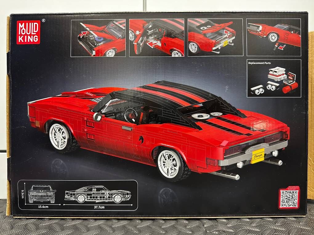 Mould King Kit di costruzioni: Mould King 10112 Dodge Charger – Usato da Weiach venduto da Stevo_Levo 3