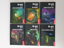 6 Bücher Die drei ??? KOSMOS - Verlag
