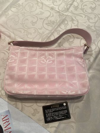 Chanel Handtasche, rosa, 1 x benutzt