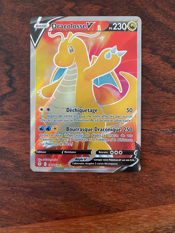 Pokémon Évolution Céleste Dracolosse V Full Art Kaufen auf Ricardo