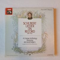 SCHUBERT LIEDER ON RECORD. 8 Schallplatten Sammlung