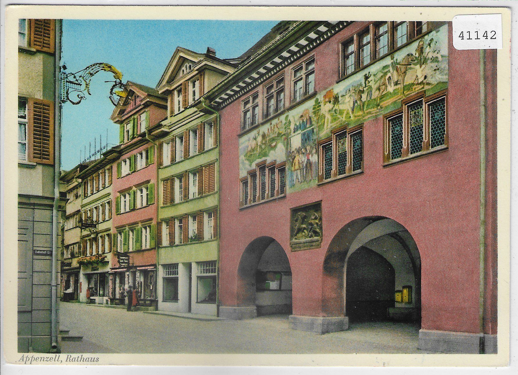 Cartoline postali: Appenzell - Rathaus – Usato da Ettingen venduto da Kartenplanet
