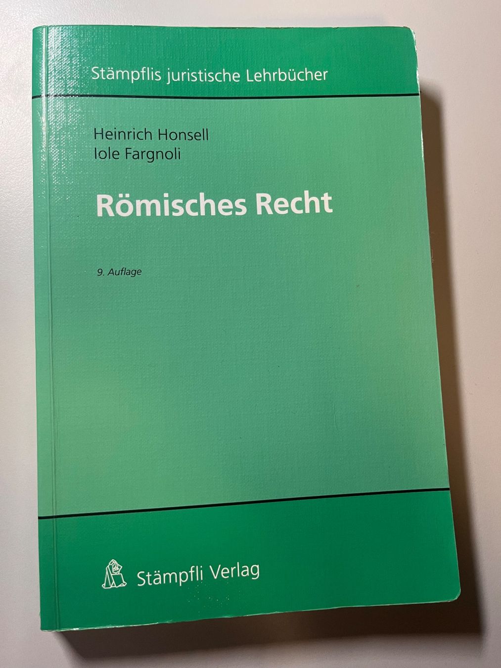 Bücher: Lehrbuch "Römisches Recht" – Gebraucht aus Walenstadt von mic_9nyg