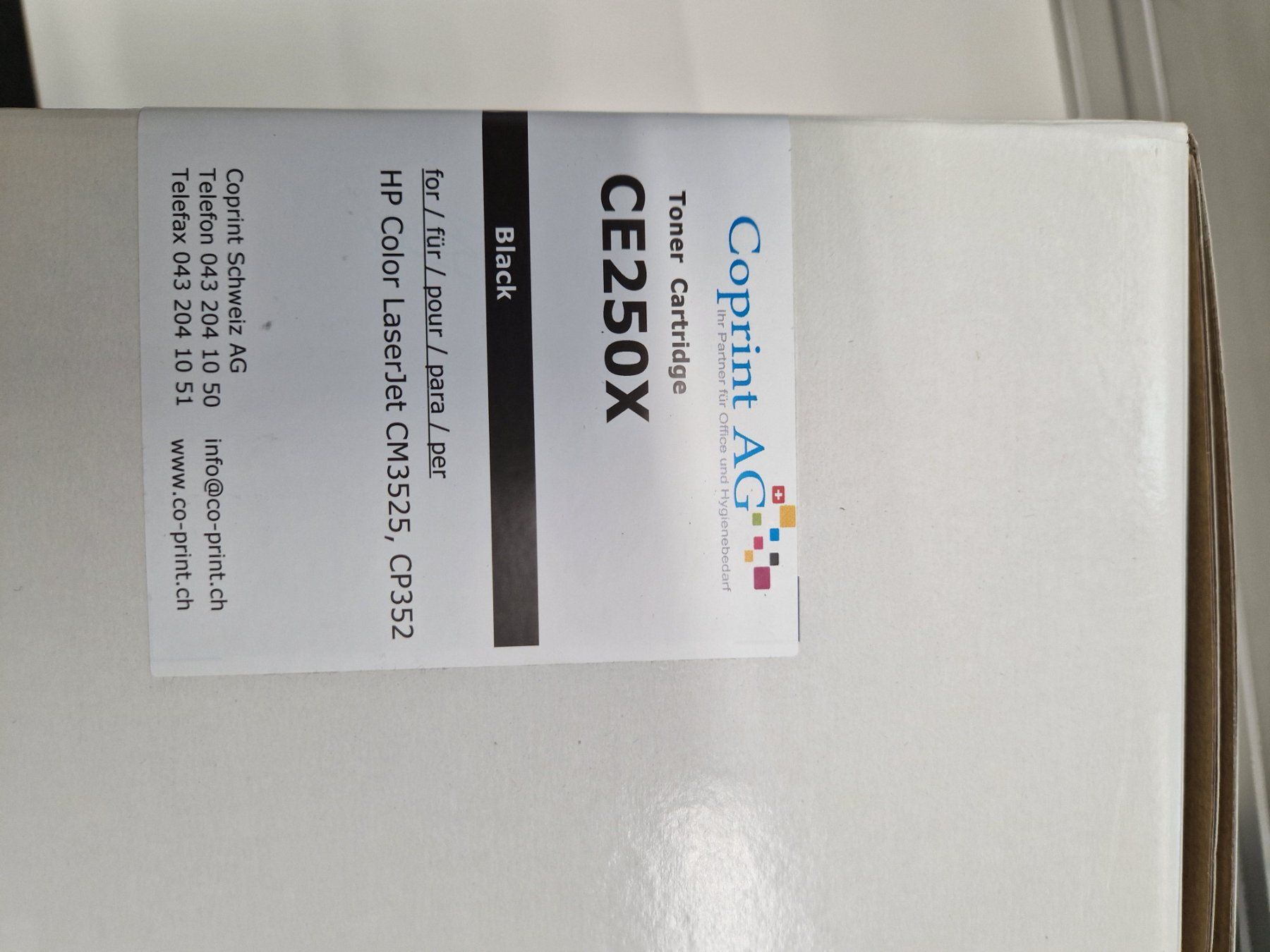Cartucce per stampanti & toner: HP kompatibler Toner CE250X – Nuovo (secondo la descrizione) da Aadorf venduto da Sundg 1