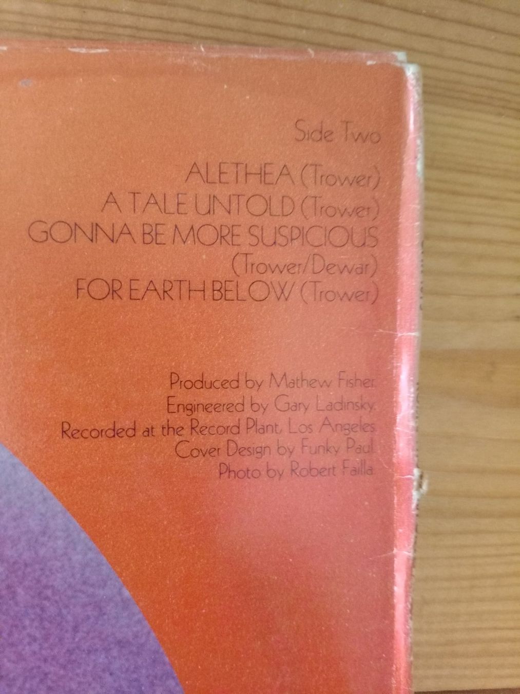 Dischi in vinile: Robin Trower - For Earth Below - Vinyl, Schallplatte – Usato da Waldenburg venduto da STICKER_KING 3