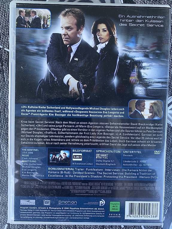 Tutti i DVDs: The Sentinel – Usato da Gasel venduto da Ntomate 1